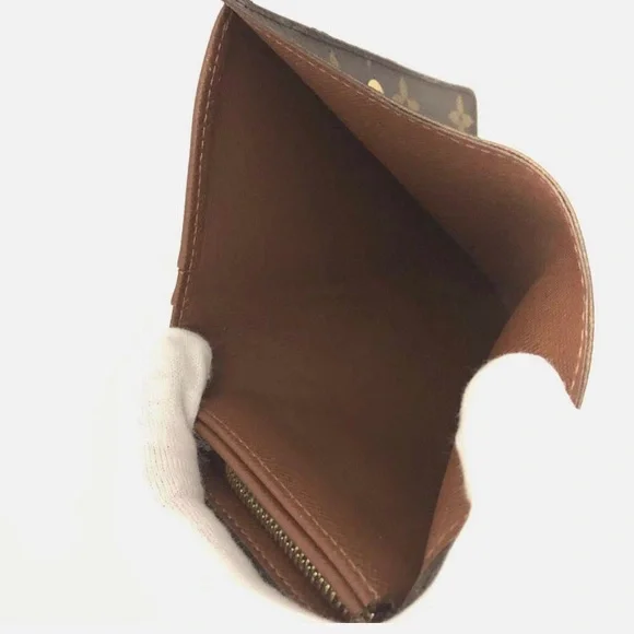 Authentic Louis Vuitton Monogram Porte Monnaie Billets Tresor Billfold Wallet - Picture 7 of 9